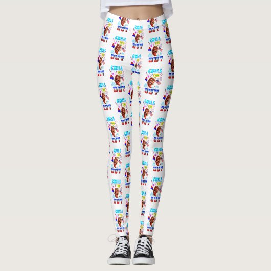 Koel de 4e uit leggings (Voorkant)