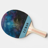 Koel de Aangepaste Waterverf van de Melkweg Buiten Tafeltennisbatje (Zijkant)