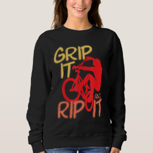 Koel de BMX-ringloop en draai hem om de BMX-ringba Trui
