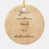 Koel de chinese kleurrijke drakenbloem keramisch ornament (Achterkant)