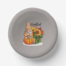 Koel de dankbare Thanksgiving gnoom Papieren Kommen