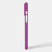 Koel de hete roze, unieke, moderne tapepatroonkoel Case-Mate iPhone case (Achterkant / Links)