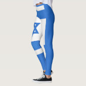 Koel de Israëlische vlag-Mode Leggings (Links)