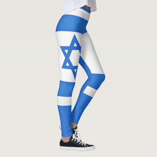 Koel de Israëlische vlag-Mode Leggings (Rechts)