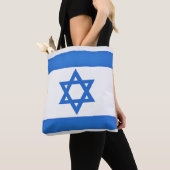 Koel de Israëlische vlag-Mode Tote Bag (Dichtbij)