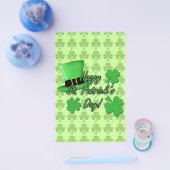 Koel de leuke groene top die Shamrocks St. Patrick Flyer (Enkel)