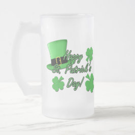 Koel de leuke groene top die Shamrocks St. Patrick Koffiemok