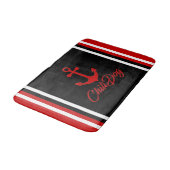 Koel de luie luidop van ChiliDog! Badmat (Gekanteld)