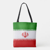Koel de Mode van de vlag van Iran Tote Bag (Achterkant)