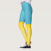 Koel de Mode van de vlag van Oekraïne Leggings (Links)