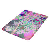 Koel de Natuur van de Abstracte Retro in Roze en L Badmat (Gekanteld)