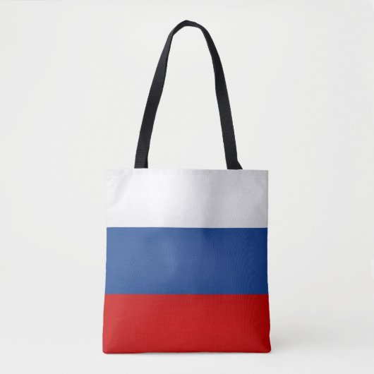 Koel de Russische vlag-Mode Tote Bag (Voorkant)