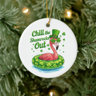 Koel de Shamrocks Uit Funny St Patrick's Dag Keramisch Ornament