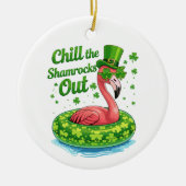 Koel de Shamrocks Uit Funny St Patrick's Dag Keramisch Ornament (Voorkant)