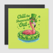 Koel de shamrocks uit Funny St Patrick's Day (Voorkant / Achterkant)