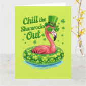 Koel de Shamrocks Uit Grappige St. Patrick's Dag Kaart (Gele Bloem)