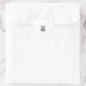 Koel de vierde krokodil patriottisch shirt Des Hart Sticker (Tas)