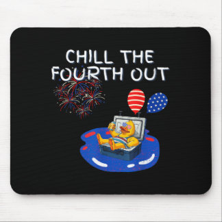 Koel de vierde patriottische cruise eend grap lol muismat