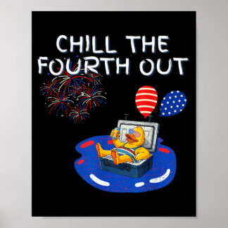 Koel de vierde patriottische cruise eend grap lol poster