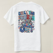 Koel de vierde t-shirt (Design achterkant)