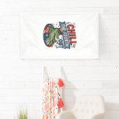 Koel de vierde uit grappige alligator zomer shirt spandoek (Insitu)