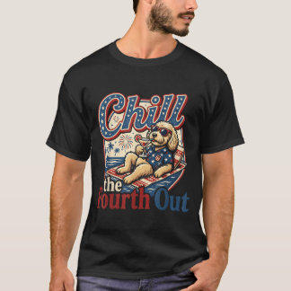 Koel De Vierde Uit Leuke Goldendoodle Hond Liefheb T-shirt
