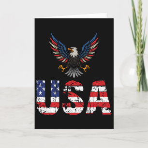 Koel de vierde uit Onafhankelijkheid Usa Vlag Grap Kaart