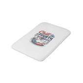 Koel de vierde uit patriottische eend vector shirt badmat (Gekanteld)