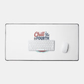 Koel de vierde uit patriottische eend vector shirt bureaumat (Keyboard & Muis)