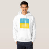 Koel de vlag van Oekraïne Hoodie (Voorkant volledig)