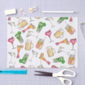 Koel de Waterverf van de Zomer Gemengde Drinken Pa Tissuepapier (Craft)