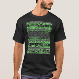 Koel de zomer trendy neon groene grijze zwarte t-shirt