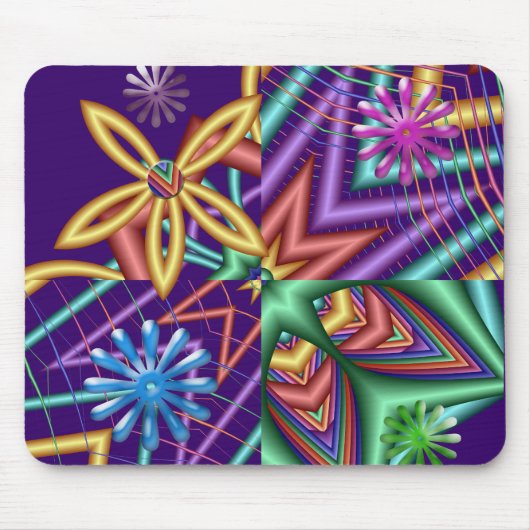 Koel decoratieve mousepad Modern Summertime Muismat (Voorkant)