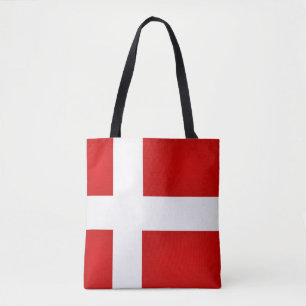 Koel Denemarken Mode vlag Tote Bag
