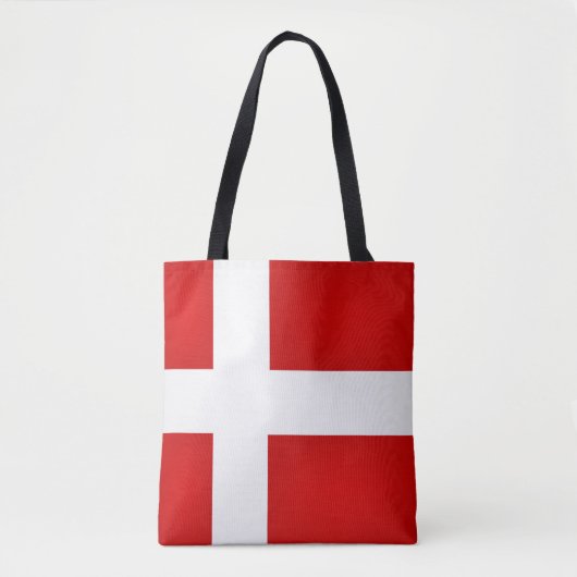 Koel Denemarken Mode vlag Tote Bag (Voorkant)