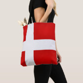 Koel Denemarken Mode vlag Tote Bag (Dichtbij)