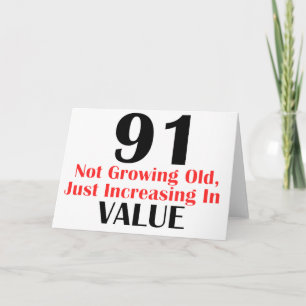 KOEL DESIGN VAN DE VERJAARDAG VAN 91 JAAR HET OUDE KAART