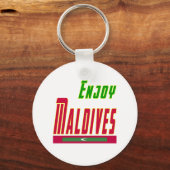 Koel Design voor Malediven Sleutelhanger (Voorkant)