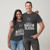 Koel deze man is een grote melkboer moeder t-shirt (Unisex)