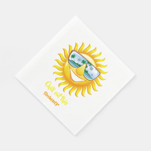 Koel Deze Zomer Af Servet (Hoek)