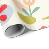 Koel die Abstract ziet Florentijns Ontwerp Cadeaupapier (Rol Hoek)