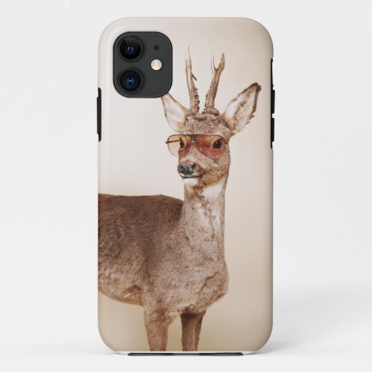 Koel dieren in een zonnebril. Case-Mate iPhone case (Achterkant)