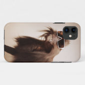 Koel dieren in een zonnebril. Case-Mate iPhone case (Achterkant (horizontaal))