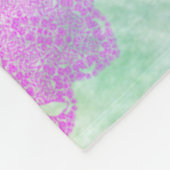 Koel dierlijk patroon - Mandala Eenhoorn 3 Fleece Deken (Hoek)