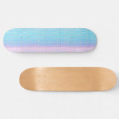 Koel Digitale Vaporwave Poolcore Roze Blauwe Patro Persoonlijk Skateboard (Horizontaal)