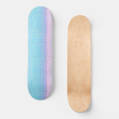 Koel Digitale Vaporwave Poolcore Roze Blauwe Patro Persoonlijk Skateboard (Voorkant)