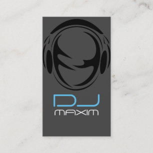 Koel DJ-muziek visitekaartje