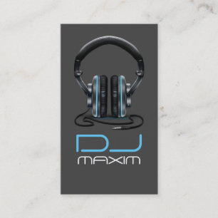 Koel DJ-muziek visitekaartje