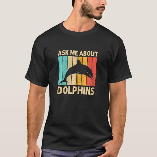 Koel dolfijn voor mannen Dolphins Beluga Whale S T-shirt (Voorkant)