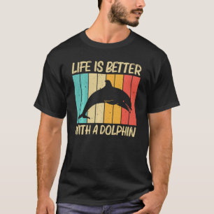 Koel dolfijn voor mannen Dolphins Beluga Whale S T-shirt